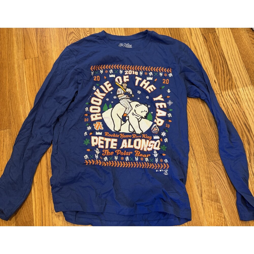 The 7 Line Blue L/S Alonso Rookie Of The Year T-Shirt Medium 2019